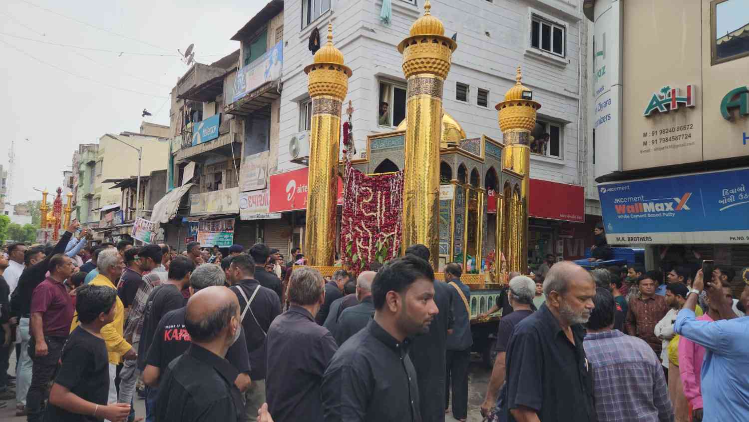 Celebration of Tajiya festival